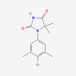 1-(4-Bromo-3,5-dimethylphenyl)-5,5-dimethylimidazolidine-2,4-dione