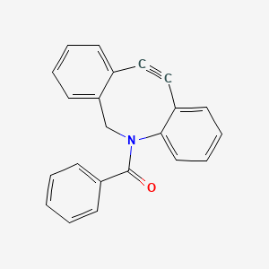 molecular formula C22H15NO B8112754 Phenyl(11,12-didehydrodibenz[b,f]azocin-5(6H)-yl)methanone 