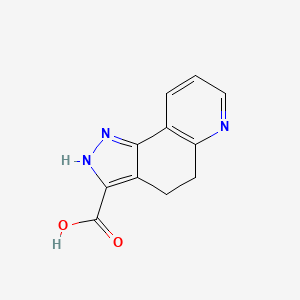 4,5-Dihydro-1h-pyrazolo[3,4-f]quinoline-3-carboxylic acid
