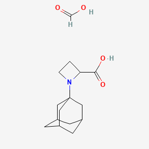 1-(Adamantan-1-YL)azetidine-2-carboxylic acid formic acid