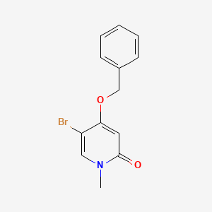 4-(benzyloxy)-5-bromo-1-methylpyridin-2(1H)-one