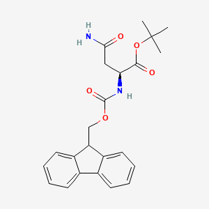 molecular formula C23H26N2O5 B8113114 Fmoc-Asn-OtBu 