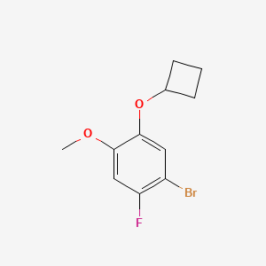 1-Bromo-5-cyclobutoxy-2-fluoro-4-methoxybenzene