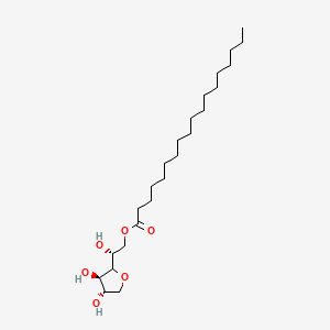 molecular formula C24H46O6 B8113336 Sorbitan monooctadecanoate 