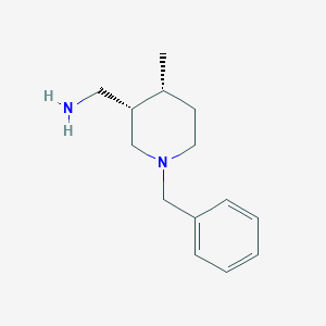 3-Piperidinamine, N,4-dimethyl-1-(phenylmethyl)-, (3R,4R)-rel-