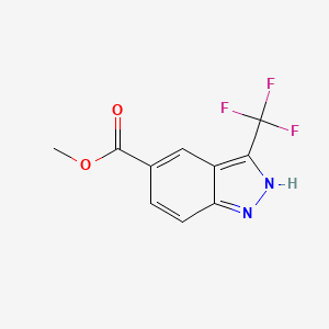 Methyl 3-(trifluoromethyl)-1H-indazole-5-carboxylate