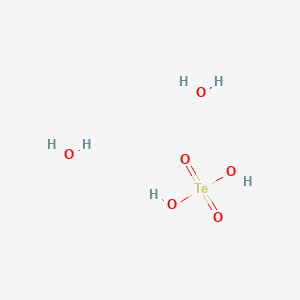 molecular formula H6O6Te B8113593 Telluric acid dihydrate 