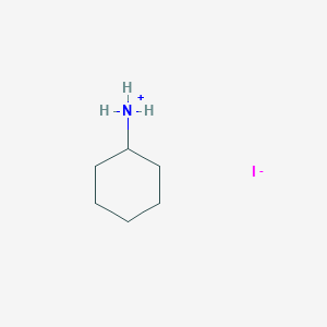 Cyclohexylazanium;iodide
