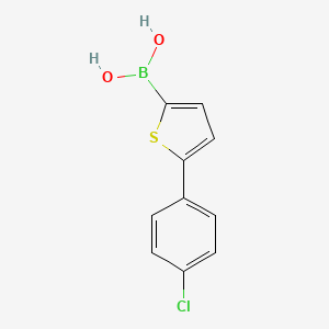 [5-(4-Chlorophenyl)thiophen-2-yl]boronic acid