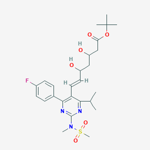 molecular formula C26H36FN3O6S B8113791 tert-Butylrosuvastatin 