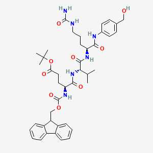 molecular formula C42H54N6O9 B8113890 FmocEVCit-PAB 