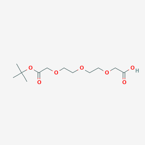 molecular formula C12H22O7 B8113907 t-butyl acetate-PEG2-CH2COOH 