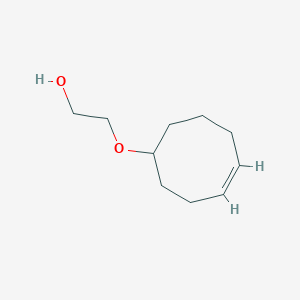 molecular formula C10H18O2 B8113942 (E)-2-(cyclooct-4-enyloxy)ethanol 