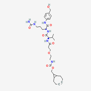molecular formula C34H50N6O8 B8114167 BCN-PEG1-Val-Cit-PAB-OH 