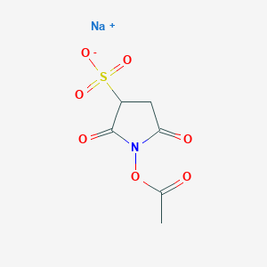 molecular formula C6H6NNaO7S B8114410 CID 14717711 
