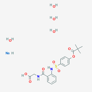 molecular formula C20H31N2NaO11S B8114472 CID 636409 