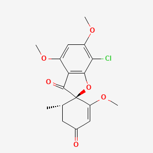 (1'R,6'S)-Rel-7-chloro-2',4,6-trimethoxy-6'-methyl-3H-spiro[benzofuran-2,1'-cyclohex[2]ene]-3,4'-dione