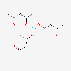 molecular formula C15H21O6Pr B8114511 Praseodymium 2,4-Pentanedionate 