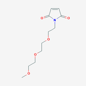 molecular formula C11H17NO5 B8114856 甲氧基-聚乙二醇-马来酰亚胺 