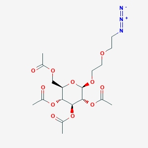beta-D-tetraacetylgalactopyranoside-PEG2-azide