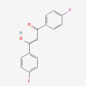 molecular formula C15H10F2O2 B8115382 1,3-Bis(4-fluorophenyl)-3-hydroxy-2-propen-1-one CAS No. 62375-96-6