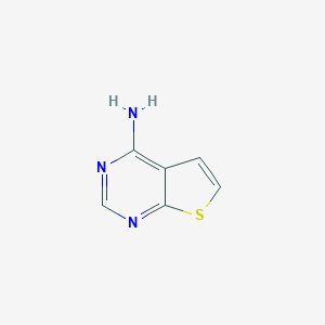 B081154 Thieno[2,3-d]pyrimidin-4-amine CAS No. 14080-56-9