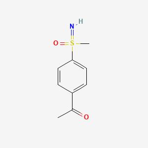 (4-Acetylphenyl)(imino)(methyl)-l6-sulfanone