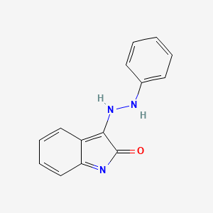 molecular formula C14H11N3O B8115510 CID 5376873 