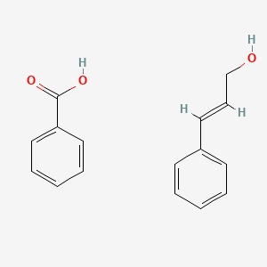 Benzoic acid;(E)-3-phenylprop-2-en-1-ol
