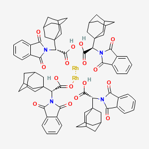 molecular formula C80H84N4O16Rh2 B8115596 CID 72376354 
