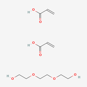 2-Propenoic acid, 1,1'-[1,2-ethanediylbis(oxy-2,1-ethanediyl)] ester