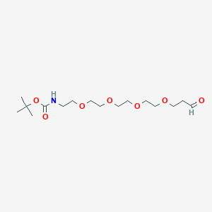 molecular formula C16H31NO7 B8115826 Ald-PEG4-NHBoc 
