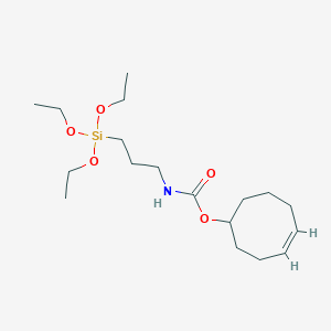 molecular formula C18H35NO5Si B8115885 TCO-triethoxysilane 