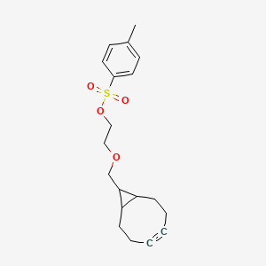 molecular formula C19H24O4S B8115998 BCN-PEG1-OTs 