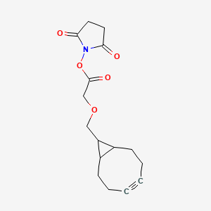 molecular formula C16H19NO5 B8116004 BCN-O-Acetic Acid NHS Ester 