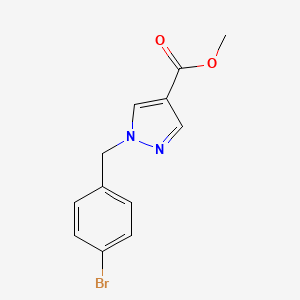 Methyl 1-(4-bromobenzyl)-1H-pyrazole-4-carboxylate
