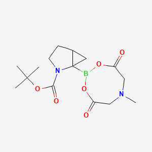 Tert-butyl 1-(6-methyl-4,8-dioxo-1,3,6,2-dioxazaborocan-2-yl)-2-azabicyclo[3.1.0]hexane-2-carboxylate