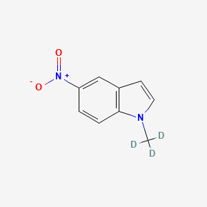 molecular formula C9H8N2O2 B8116771 1-(Methyl-d3)-5-nitro-1H-indole 