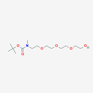 molecular formula C14H29NO6 B8116825 Boc-MeN-PEG4-OH 