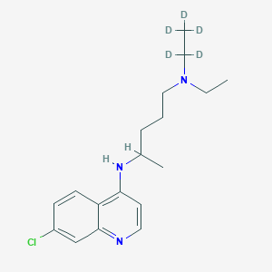 molecular formula C18H26ClN3 B8117041 Chloroquine D5 