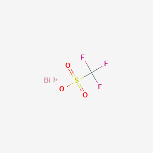 molecular formula CBiF3O3S+2 B8117083 bismuth;trifluoromethanesulfonate 