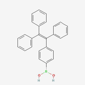 molecular formula C26H21BO2 B8117151 (4-(1,2,2-Triphenylvinyl)phenyl)boronic acid 