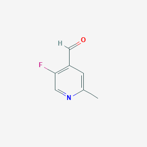 5-Fluoro-2-methylisonicotinaldehyde