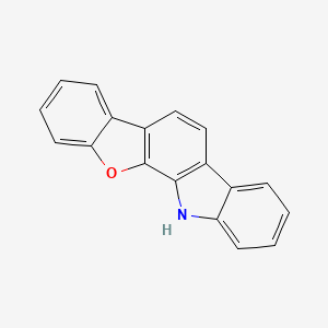 molecular formula C18H11NO B8117167 12H-Benzofuro[2,3-a]carbazole 