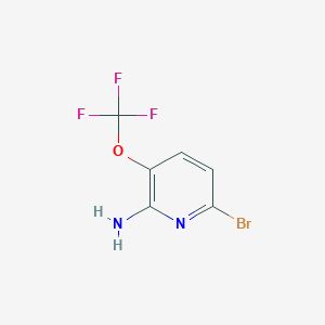 6-Bromo-3-(trifluoromethoxy)pyridin-2-amine