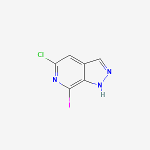 5-Chloro-7-iodo-1H-pyrazolo[3,4-c]pyridine