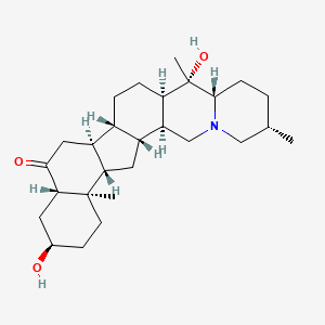 molecular formula C27H43NO3 B8117255 Yubeinine 