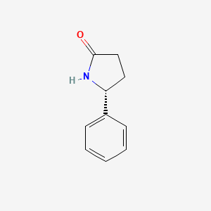 molecular formula C10H11NO B8117265 (R)-5-Phenylpyrrolidin-2-one 