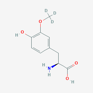 molecular formula C10H13NO4 B8117281 3-O-Methyldopa-d3 