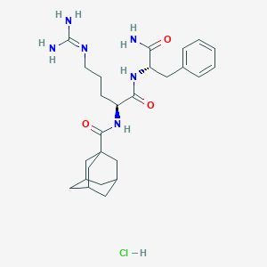 molecular formula C26H39ClN6O3 B8117624 RF9 (hydrochloride) 